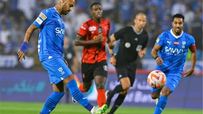شاهد بالفيديو..الهلال يكتسح الرياض بسداسية فى الظهور الأول لنيمار