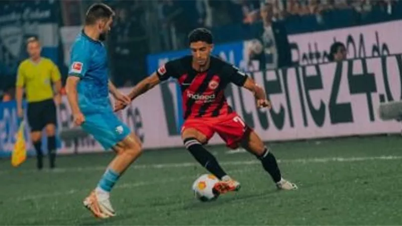 بمشاركة مرموش .. فرانكفورت يتعادل مع بوخوم 1 / 1 بالدورى الألمانى