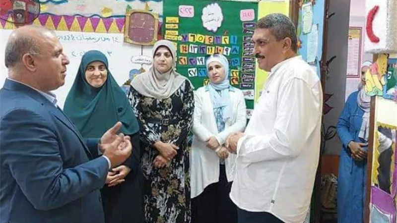 وكيل تعليم دميـاط يتابع إستعدادات المدارس لبدء العام الدراسى