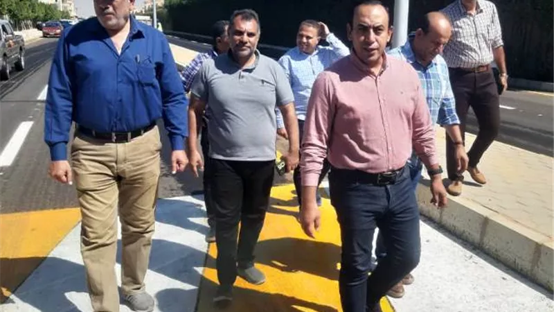 جهاز مدينة الشروق ينتهى من أهم الطرق الجديدة بطول 1600 متر.. صور