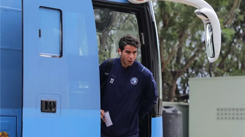 بيراميدز يصل ملعب المباراة لمواجهة الجيش الرواندى فى دورى الأبطال