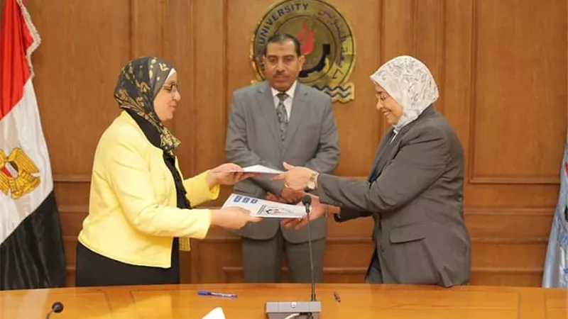 بروتوكول تعاون بين كلية العلاج الطبيعي ومديرية الصحة بالسويس