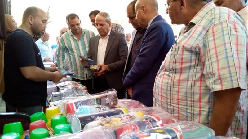 محافظ كفر الشيخ: اقبال كبير خلال افتتاح معرض أهلا مدارس