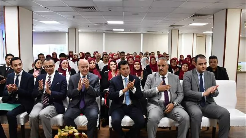 صبحى يكرم المشاركين بمبادرة 100 قائد بالشباب والرياضة بالقليوبية