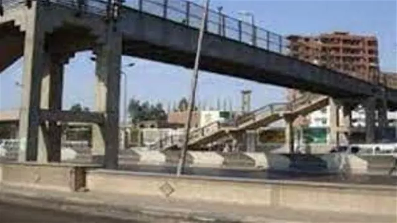 إصابة لص أثناء سرقة أجزاء من كوبري فى الطالبية
