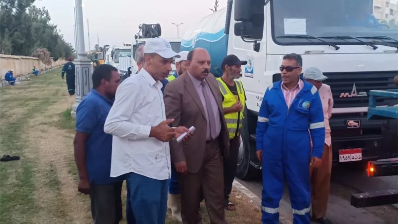 تجارب عملية استعدادا لفصل الشتاء بمحافظات القناة