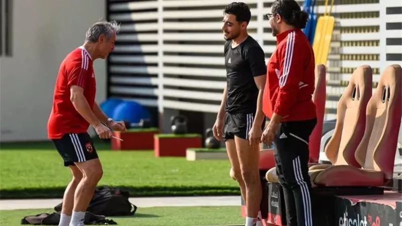 أكرم توفيق يطالب بفرصة المشاركة .. وكولر: فى الوقت المناسب