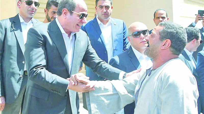 الرئيس.. أسعد المصريين