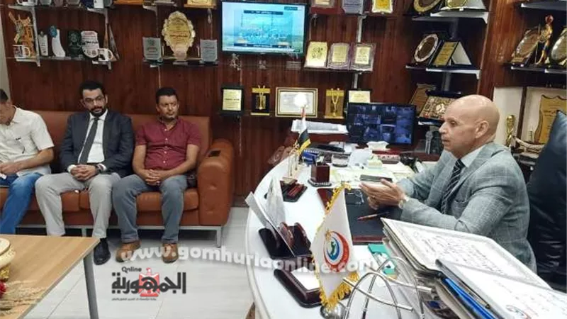مديرالصحة بالشرقية يجتمع بمديري الإدارات الفنية لتطوير المستشفيات