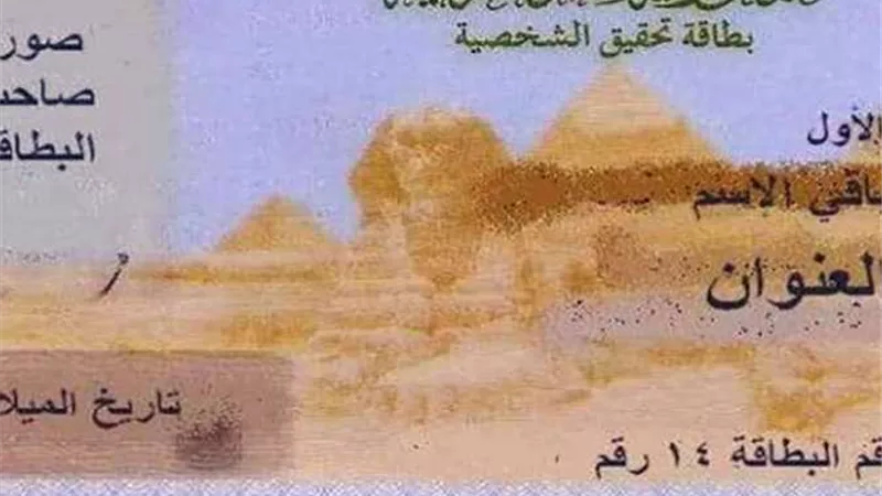 في السريع.. خطوات تجديد بطاقة الرقم القومي الكترونيا
