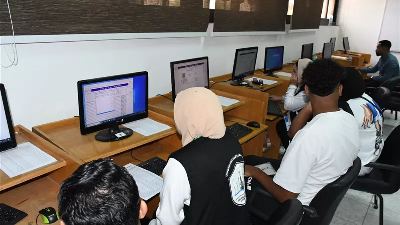 مكتب تنسيق جامعة القناة استقبل 1219 طالب