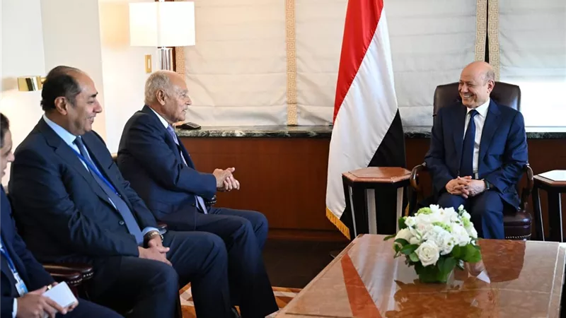 أبو الغيط يؤكد دعم الجامعة العربية للحكومة الشرعية في اليمن