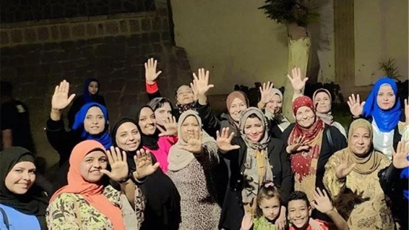 ٦٥ سيدة فى اليوم الترفيهى لمبادرةالمرأة الأقصرية تتحدث