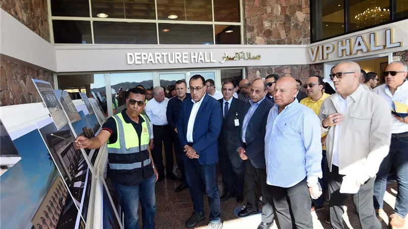 مدبولي يؤكد أهميةتطوير مطارسانت كاترين لاستيعاب حركةالطيران المتوقعة
