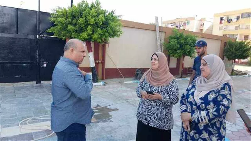وكيل تعليم دميـاط يتابع إستعدادات المدارس لبدء العام الدراسى