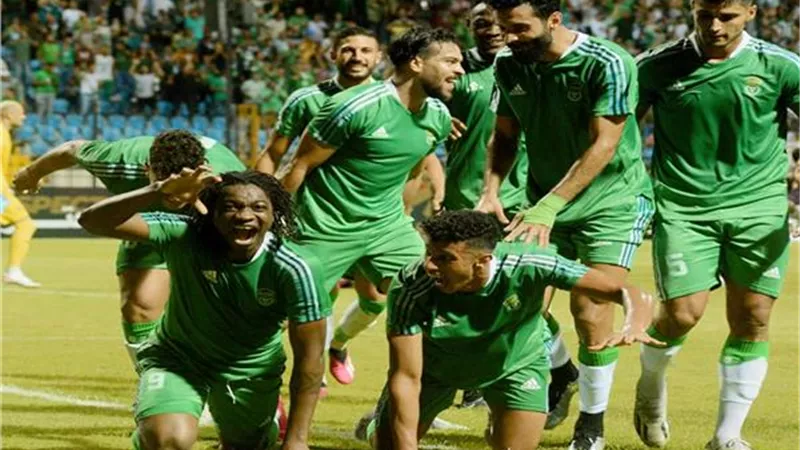 الاتحاد السكندري يتقدم على سيراميكا بهدف في الشوط الأول