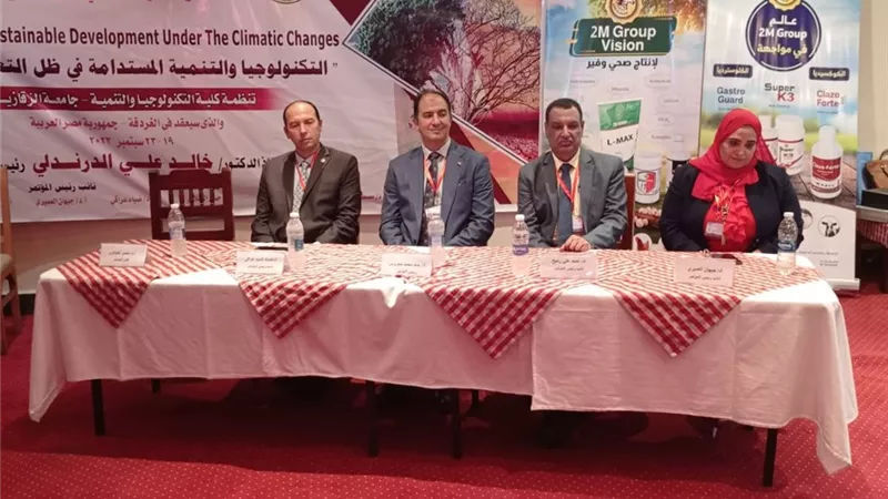 عميد تكنولوجيا الزقازيق يفتتح مؤتمرالتغيرات المناخية