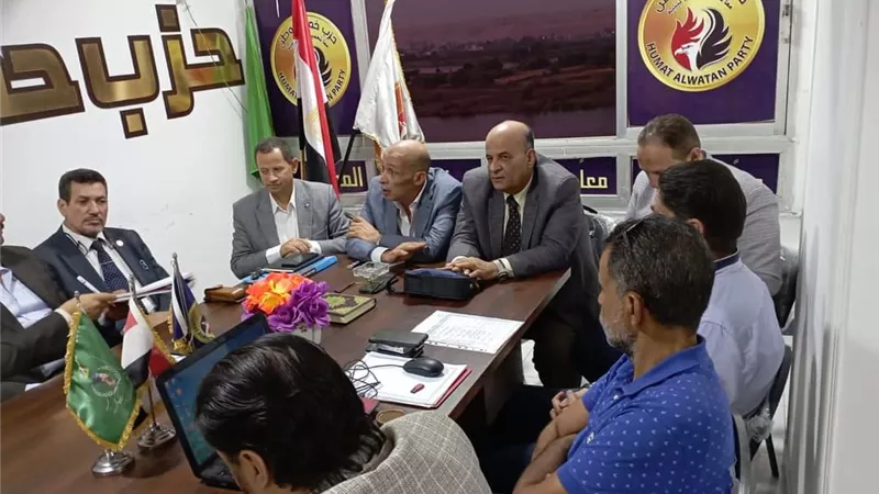 معتز شادي مساعداً لامين المحافظة لحزب حماة الوطن بالمنيا