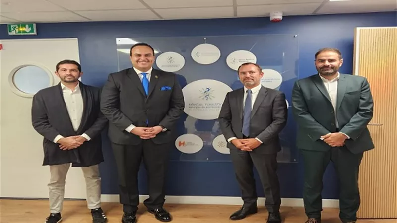 السبكي يزور عدد من المستشفيات والمراكز الطبية المتخصصة بباريس