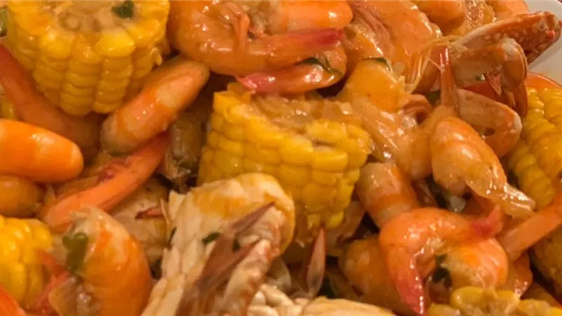 شوربة الجمبري بالمشروم