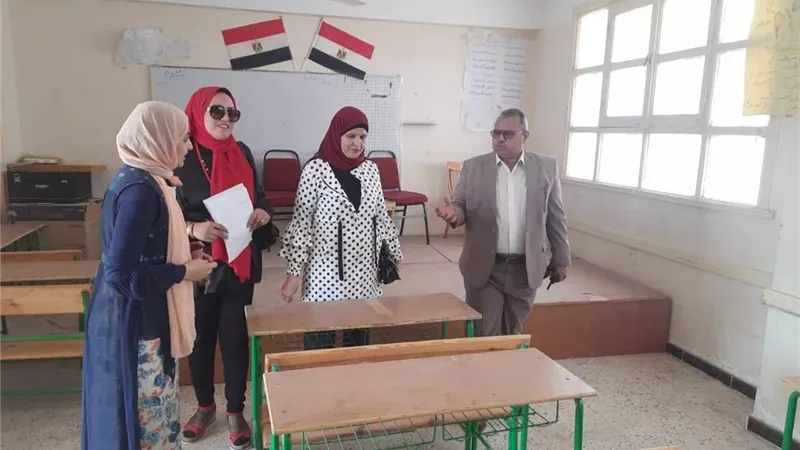 مدارس مغاغة تواصل أعمال الصيانة