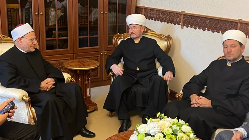 المفتي يعقد مباحثات مع نظيره الروسي لبحث أوجه تعزيز التعاون