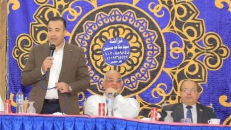 بدوى فى مؤتمر بطوخ : القيادة الحكيمة للرئيس جنبت مصر الدخول فى أية كوارث