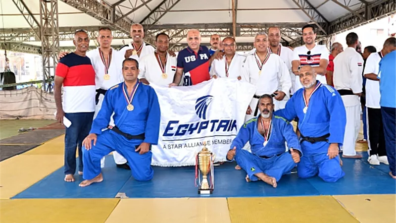 بطولة الجمهورية للشركات.. مصر للطيران تحصد المركز الأول في الجودو