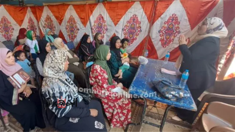 ثقافة السويس تشعل بداية مبادرة انت الحياة بقرية العمدة