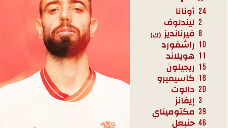 تشكيل مانشستر يونايتد لمواجهة بيرنلي .. راشفورد يقود الهجوم