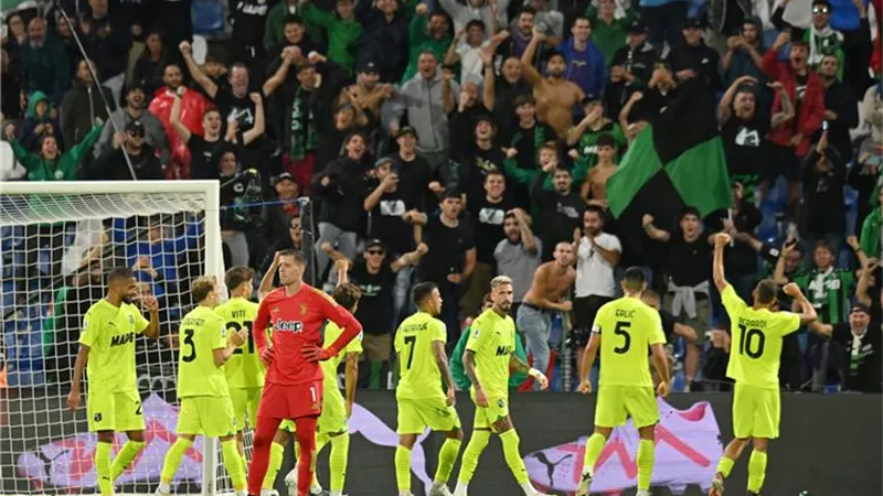 يوفنتوس يخسر بالأربعة أمام ساسولو في الدوري الإيطالي