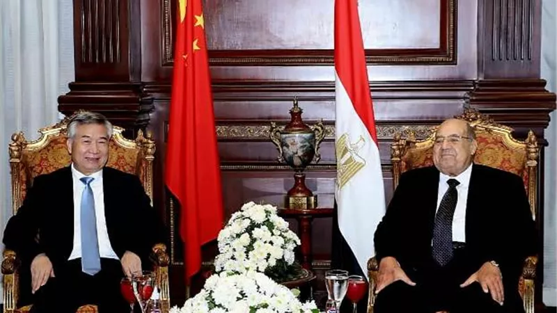 رئيس مجلس الشيوخ يستقبل وفد الحزب الشيوعي الصيني