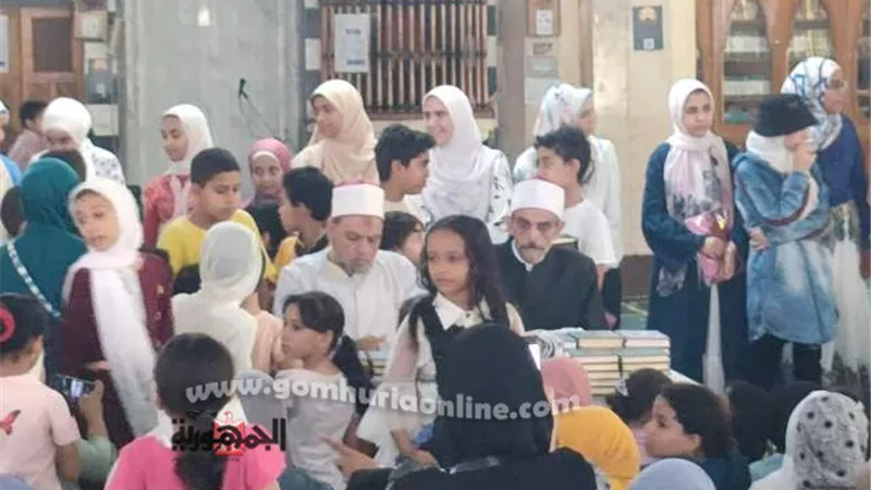 حفل ختام الانشطة الصيفية بالمجمع الاسلامي بالعبور