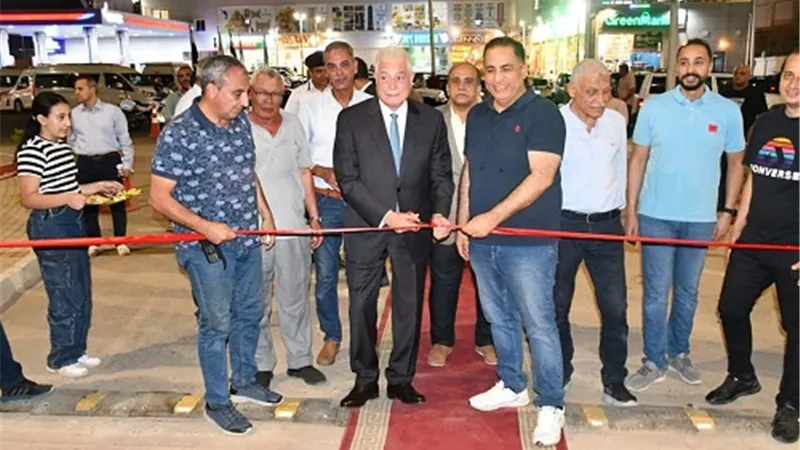محافظ جنوب سيناء يفتتح اول ساحة انتظار ذكية بمدينة شرم الشيخ