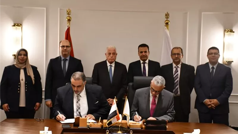 فودة يشهد توقيع بروتوكول تعاون بين جامعة