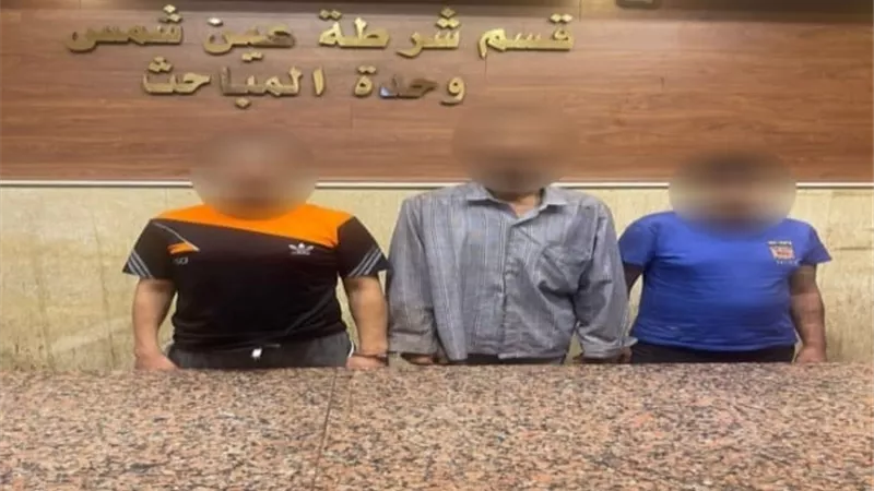 ضبط 3 أشخاص تسببوا في قفز شخص من الطابق الثاني بعين شمس