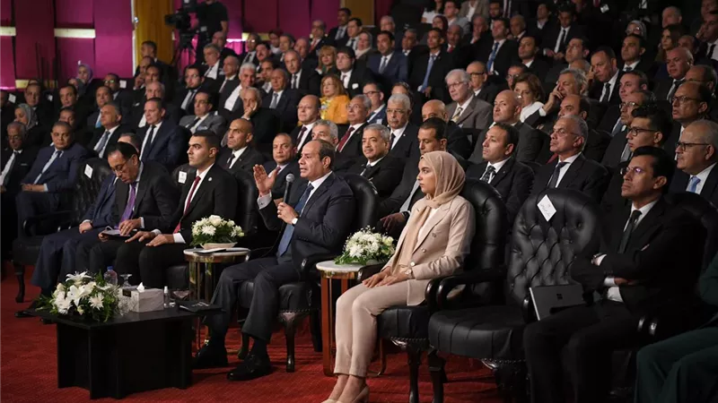 الرئيس السيسي : الجهد المبذول لاعداد الابطال الرياضيين لا يتم التسويق له جيدا