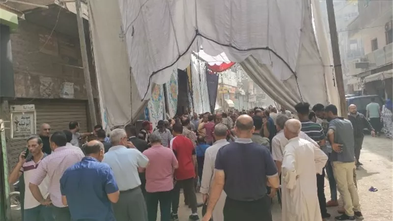 زحام امام مكاتب التوثيق بالدقهليةلعمل توكيلات الانتخابات الرئاسية