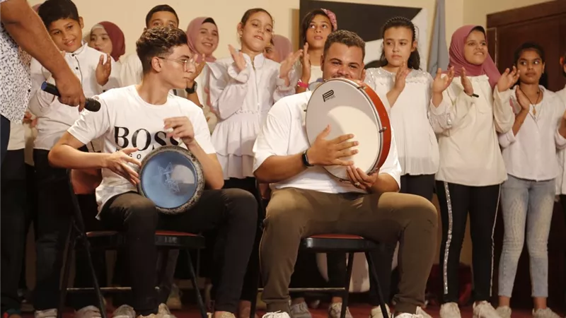 حصاد ملتقى دوير لإبداعات الطفل بمركزأحمد بهاءالدين الثقافي بأسيوط