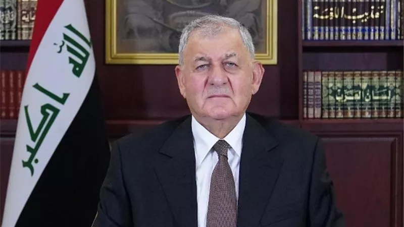 الرئيس العراقي يؤكد ضرورة فتح تحقيق بحادثة الحمدانية