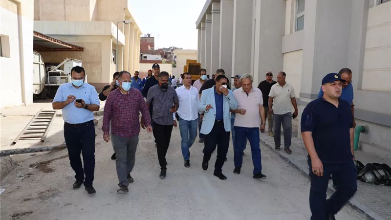 السيطرة على تسريب غاز الكلور بوسط مدينة مرسي مطروح