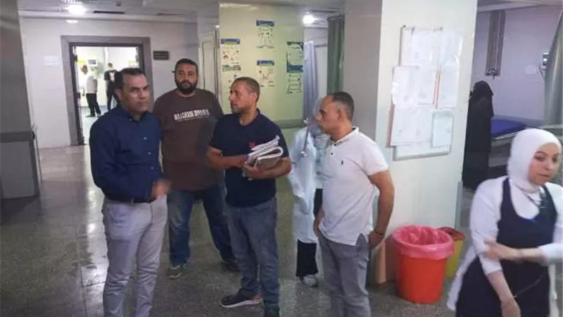 وكيل وزارة الصحة بدمياط يفاجئ المستشفيات ويطالب بتعزيز النوبتجيات