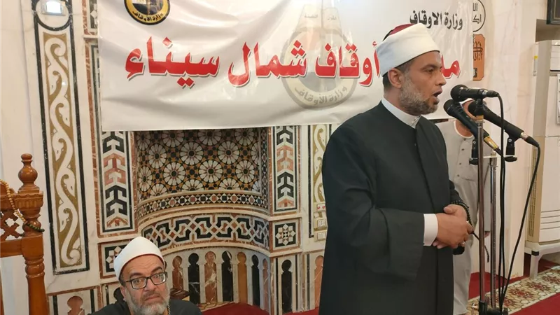 محافظ شمال سيناء يشهد احتفال الأوقاف بالمولد النبوي الشريف