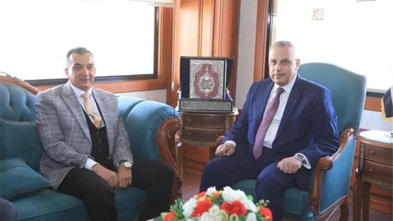 محافظ سوهاج يستقبل مستشار رئيس الجمهورية لمؤسسة 