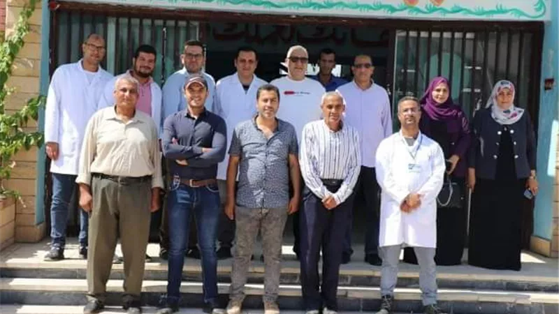تجديد شهادة الأيزو لمعمل تحاليل مياه الشرب بابو شلبي