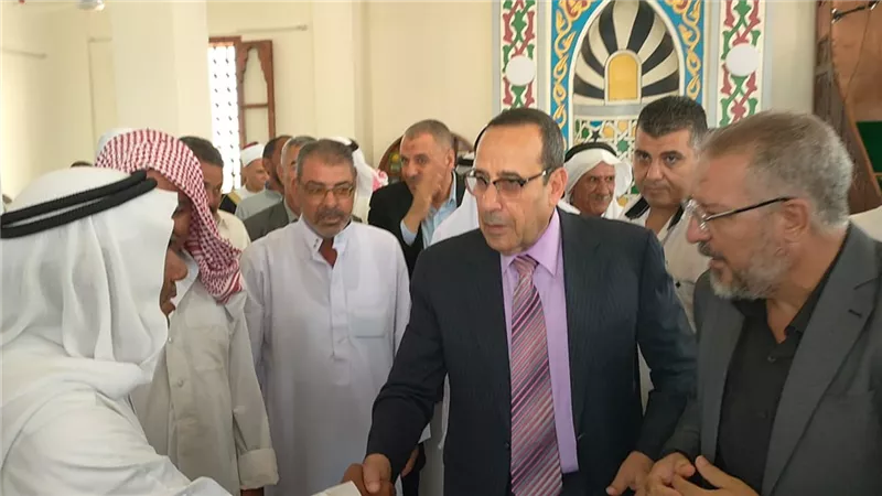 محافظ شمال سيناء يفتتح مسجد أولاد سالمان بالشيخ زويد