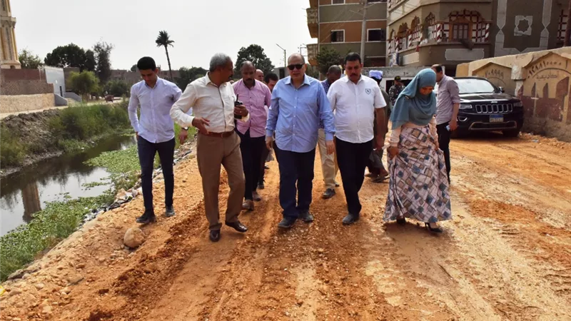 محافظ أسيوط يتفقد أعمال التطوير بمركز البدارى