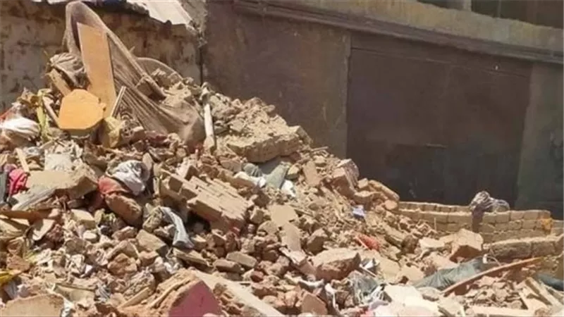 ارتفاع مصابين انهيار جزئى لعقار بكرداسة