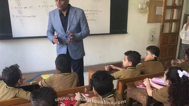 مدير تعليم المنيا يتفقد عددا من المدارس