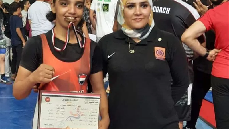 بطلة القليوبية امال ياقوت تحصد البرونزية في بطولة الجمهورية